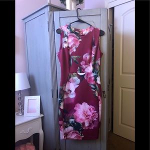 Calvin Klein Floral Dress